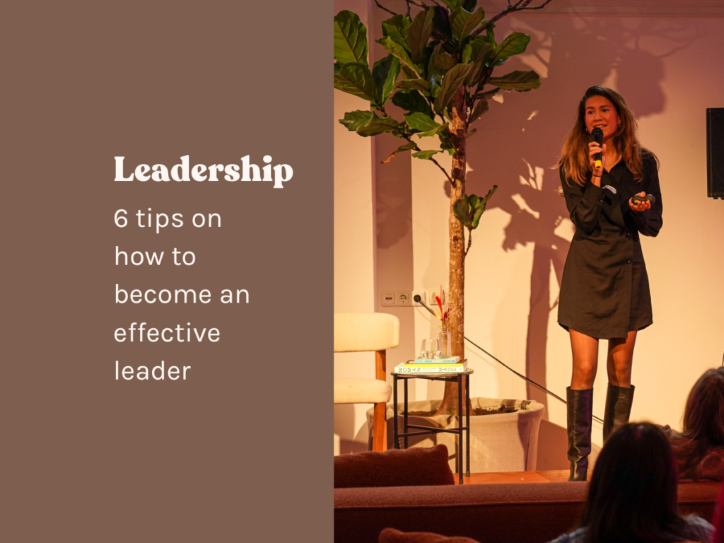 6 tips on how to take the lead